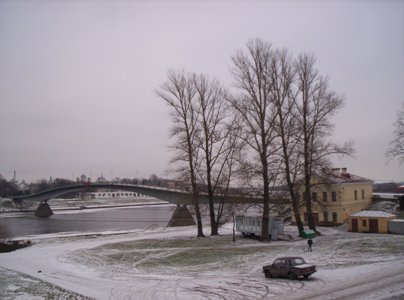 Великий Новгород. Волховский мост. 2007 г.